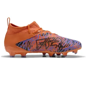 Футбольные бутсы для детей Puma Future Match Creativity Neymar JR FG/AG, оранжевый