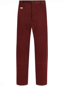 Dolce & Gabbana прямые брюки, красный