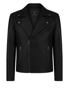 Черная кожаная куртка Felix Hardy