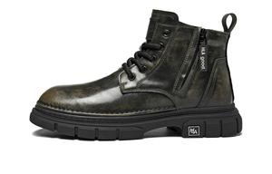 HLA Мужские ботинки Martin черные/темно-коричневые темно-коричневые, цвет Dark Brown
