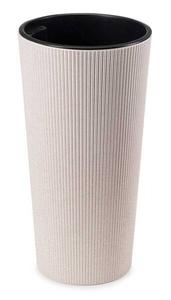 Цветочный горшок HOWHOMELY Urbanika ECO wood, 30x30x57 см, бежевый