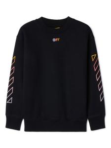 Off-White Kids толстовка с принтом Arrow, черный