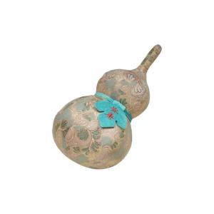 Pampered Journal Традиционная китайская плюшевая игрушка из ткани с золотой фольгой в виде тыквы, плюшевая кукла, высота 25см/50см/65см