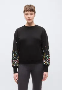 Толстовка с цветочным принтом onlbrooke с круглым вырезом Only Tall, Black