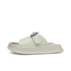 BOLE Мужские противоскользящие тапочки устойчивые к истиранию зеленые, цвет Green