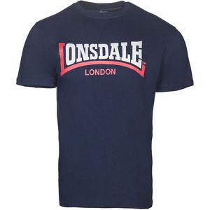 Футболка с коротким рукавом Lonsdale Two Tone, синий