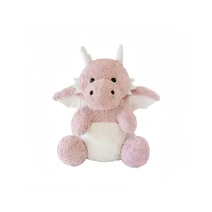 Плюшевая кукла Little Dragon Dolls высотой 21 см LALABABY, розовый