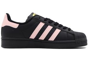 Кеды, скейтборд обувь унисекс низкий верх черный/пудровый Adidas Originals