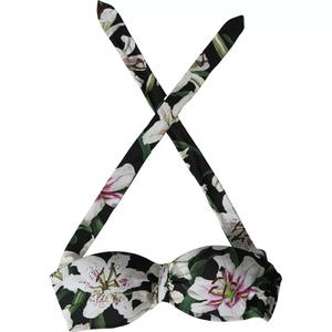 Black Lily Halter Купальники Пляжная одежда Бикини Топ Dolce & Gabbana