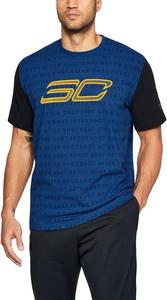 Under Armour мужская футболка Sc30 Reppin Shersey, Royal/ Black/ Taxi