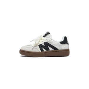 Детские скейтерские кроссовки Kids MQD, белый/черный