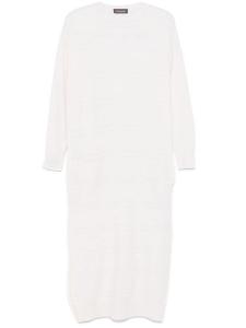 Макси-платье, украшенное пайетками Lorena Antoniazzi, белый