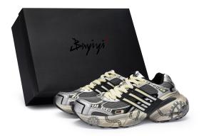 ADISTAR XLG Кроссовки унисекс с низким верхом серебристо-серо-желтого цвета Adidas Originals