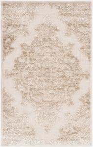 Ковер SAFAVIEH, 79 x 122 см, Paradise Collection, Stone, медальонный вискозный дизайн, идеально для помещений с высокой проходимостью: прихожая, гостиная, спальня (PAR390-3440)