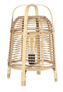 Настольная лампа Mica Decorations Page, коричневый - бамбук - 27 x 41 x 27 см