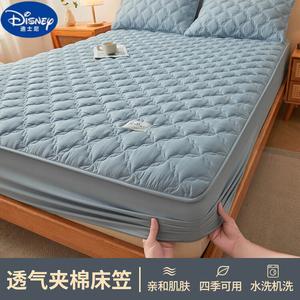 Disney Простыня на резинке 5-90х200 см, усиленная версия, цвет Misty Blue