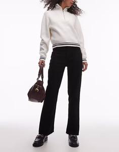 Джинсы Alex с передним карманом, черные Mango