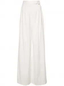 Брюки палаццо с завышенной талией Nissa, белый