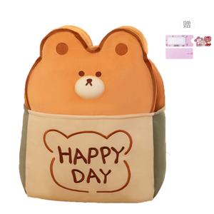 Милые плюшевые игрушки Cartoon Toast Bear высотой 23см/50см AOLETU