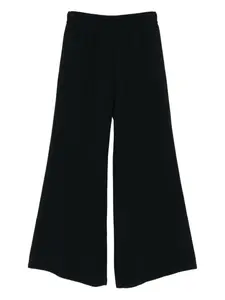 Брюки-палаццо с эластичным поясом Fabiana Filippi, черный