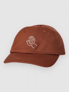 Бейсболка Santa Cruz Contour Hand Cap, burnt sienna
