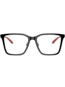 Очки в квадратной оправе Emporio Armani, черный