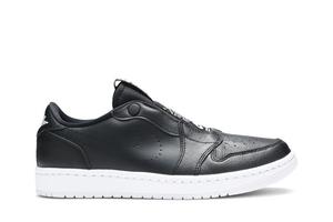 Кроссовки Air Jordan Wmns Air Jordan 1 Low Slip 'Black', черный