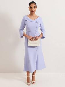 Миниатюрное платье-смокинг от сиенны Phase Eight, цвет Pale Blue