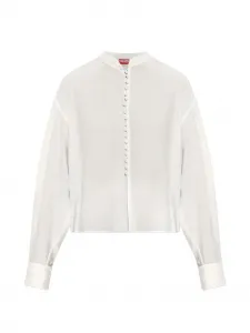 Рубашка с длинными рукавами на пуговицах Kenzo, белый