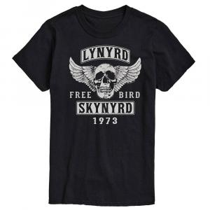 Футболка с изображением птиц Big & Tall Lynyrd Skynyrd Free Licensed Character, черный