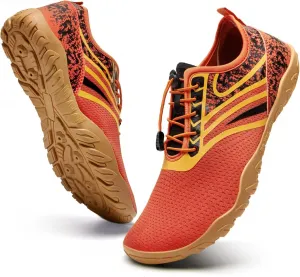 Водные тапочки WateLves для мужчин и женщин, босиком, пляжные и для плавания, быстро сохнущие, акваноски, обувь для бассейна, серфинга, йоги и водной аэробики, оранжевый