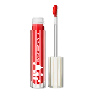 Блеск для губ Lipglass Air, нелипкий MAC, Talented (true red)