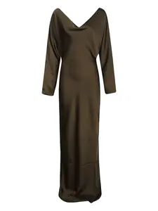 Платье Dolman Maria Norma Kamali, коричневый