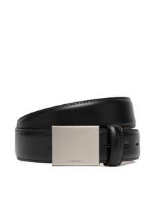 Мужской ремень Calvin Klein Logo Plaque Smooth 32Mm LV04D7030G, черный