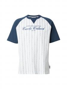 Carlo Colucci Футболка 'Fara' в белом цвете