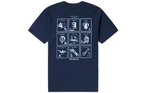 Футболка мужская синяя Columbia