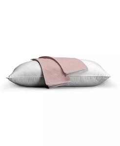 Белые чехлы для подушек из хлопкового сатина — King Pillow Gal, розовый