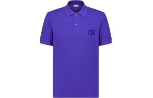 Ежеквартальные новинки Футболка поло мужская фиолетовая Dior, фиолетовый