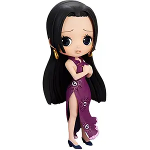BANPRESTO Бонусный подарок от Boa Hancock Glass Factory One Piece Q Posket фигурка в пурпурном чеонгсаме Empress Han Kuka Scale