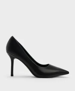 Туфли-лодочки с острым носком Charles & Keith, цвет Black