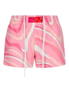 Шорты с принтом Pucci, розовый