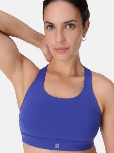 Бюстгальтер Power Medium Support бесшовный Sweaty Betty, Rich Blue