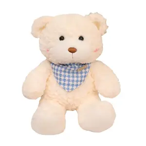 Плюшевая кукла Scarf Bear высотой 30см/40см XUANBEIBEI, белый