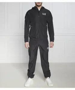 Спортивный костюм Regular fit Ea7, черный