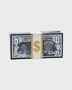 Клатч Stack Of Cash Billions Judith Leiber Couture, цвет Black/White