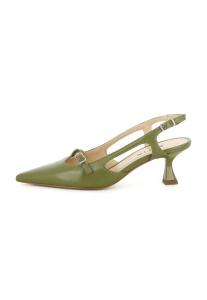 Туфли-лодочки с открытой пяткой EVITA PERLA, хаки