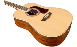 Акустическая гитара Washburn HD10S Heritage 10 Dreadnought Solid Sitka Spruce Top Mahogany Neck 6-String Acoustic Guitar