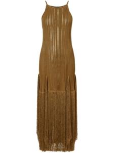 Платье Everly Proenza Schouler, коричневый