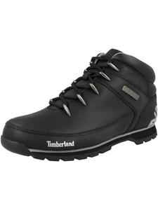 Мужские ботинки TIMBERLAND Euro Sprint Hiker из гладкой кожи на шнуровке, черный