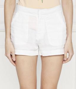 Шорты льняные Guess Jeans Regular Fit, белый